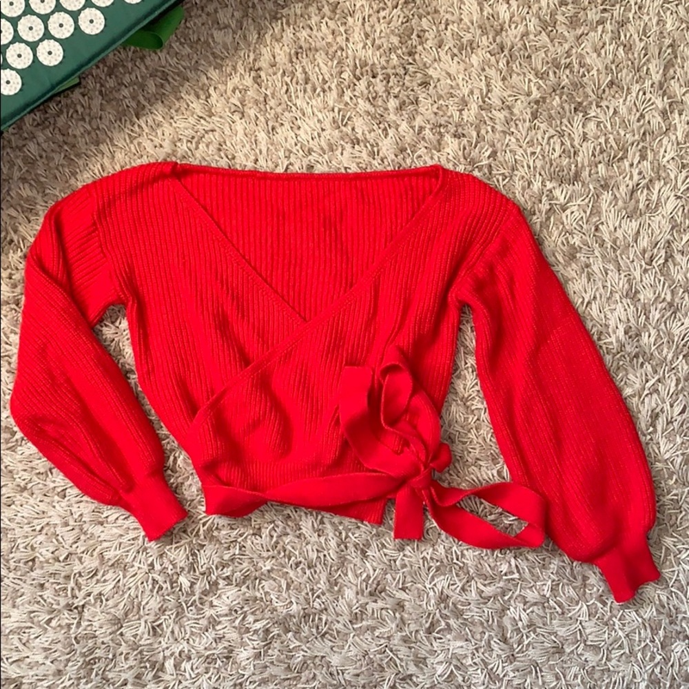 Wrap Sweater